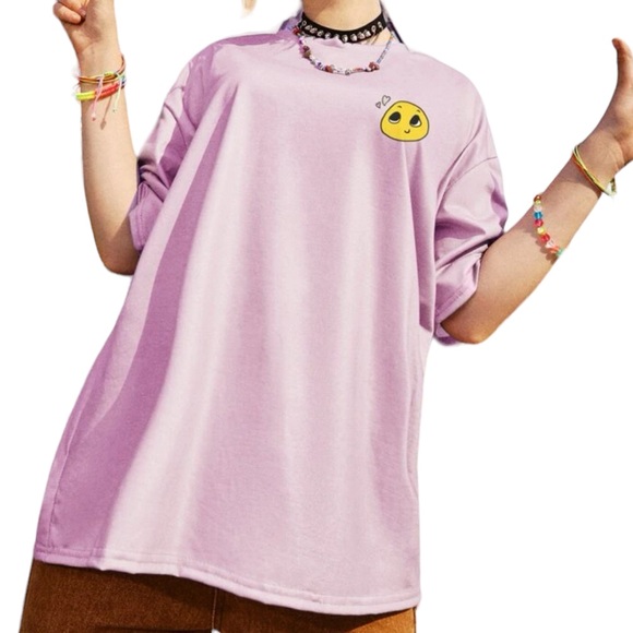 Adore You x Mental Health Graphic oversized t-shirt size NWT - Picture 2 of 6